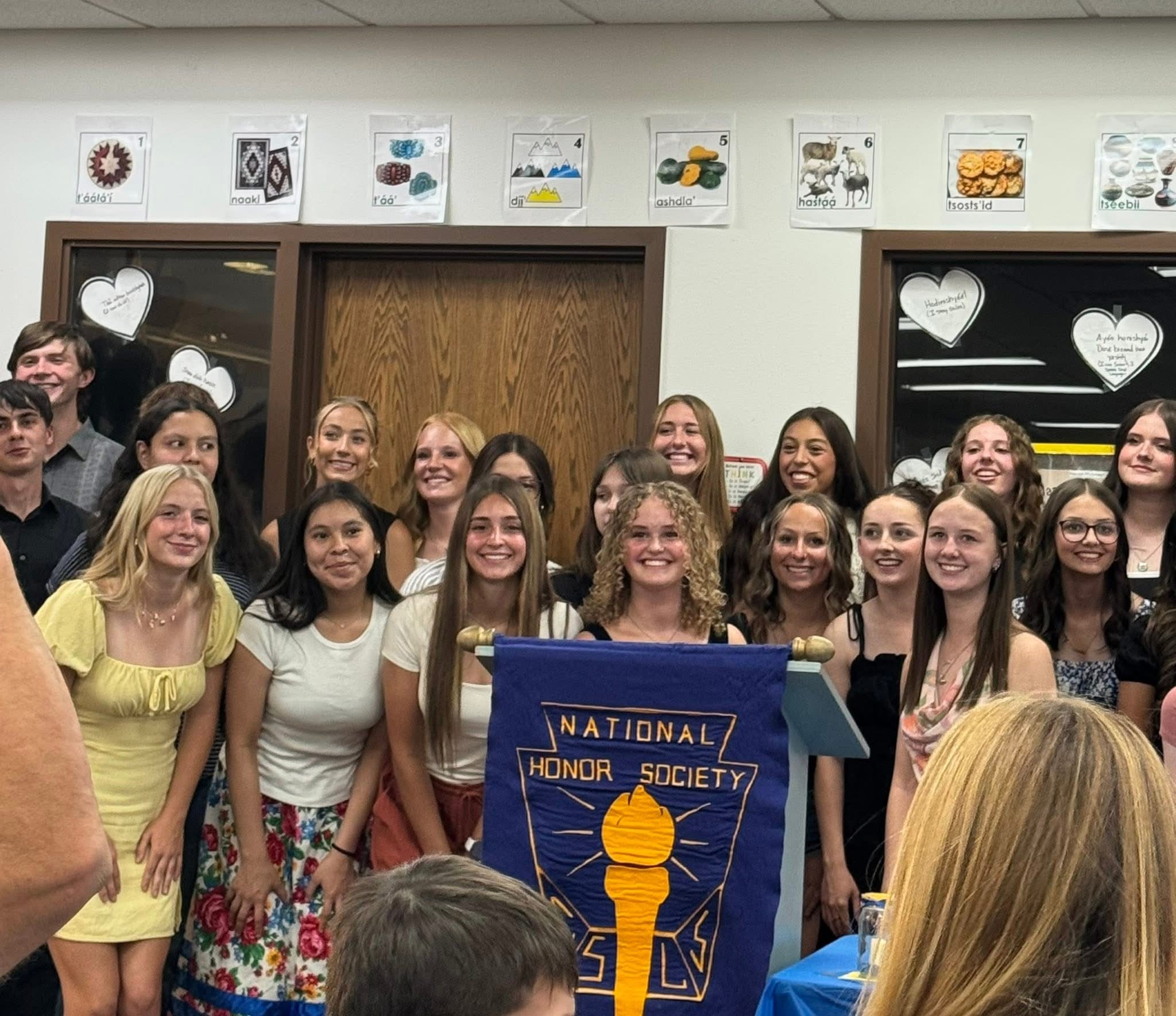 Aztec High School Welcomes 33 New Members into National Honor