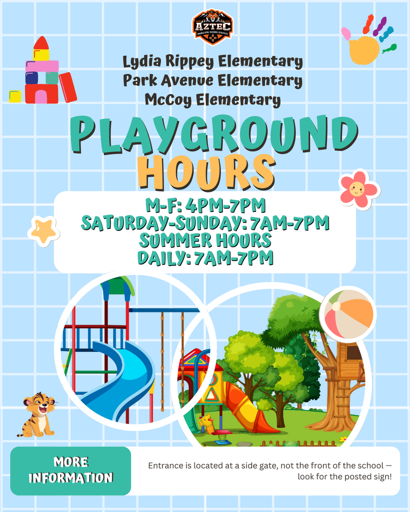 playground hours