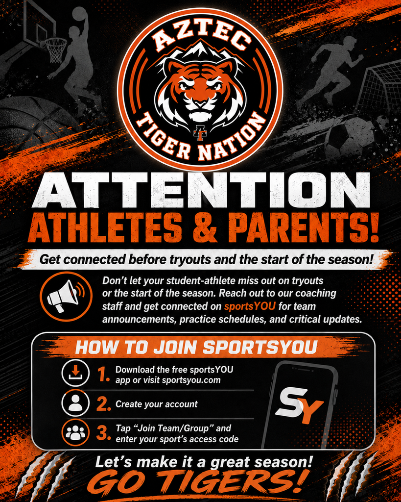 Aztec Tigers SportYou Codes