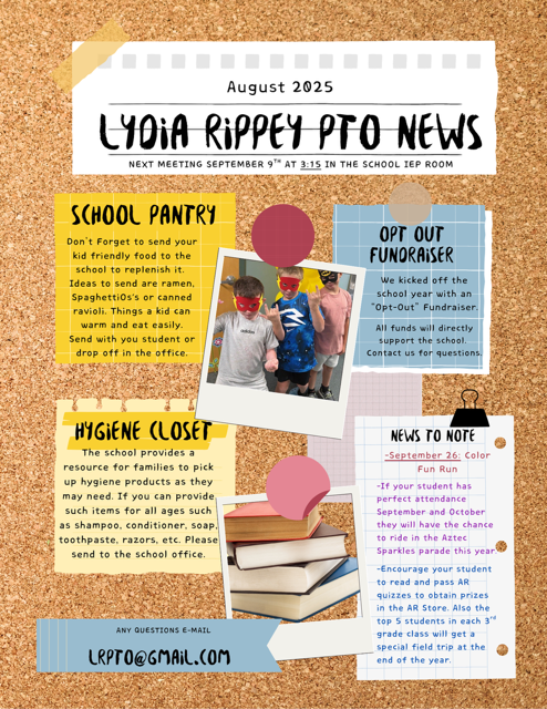 PTO August