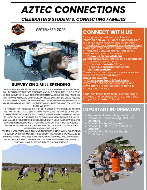 September Aztec Connections