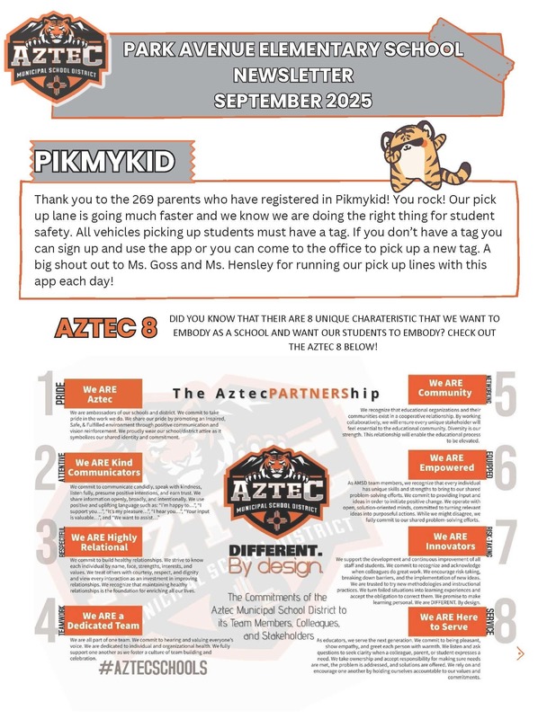 PAES Newsletter Sep 25