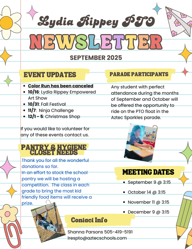 LRES PTO Newsletter
