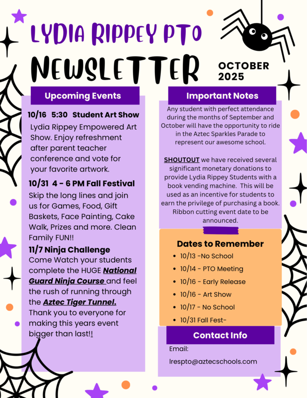 PTO Newsletter October