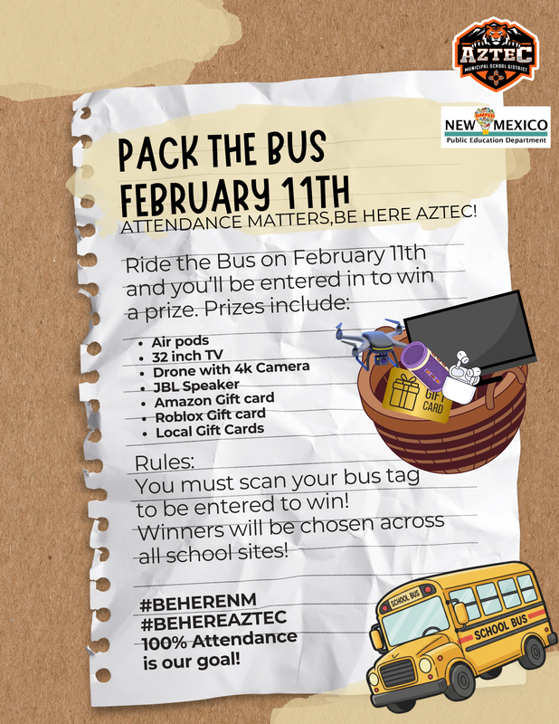 Pack the Bus Feb 11