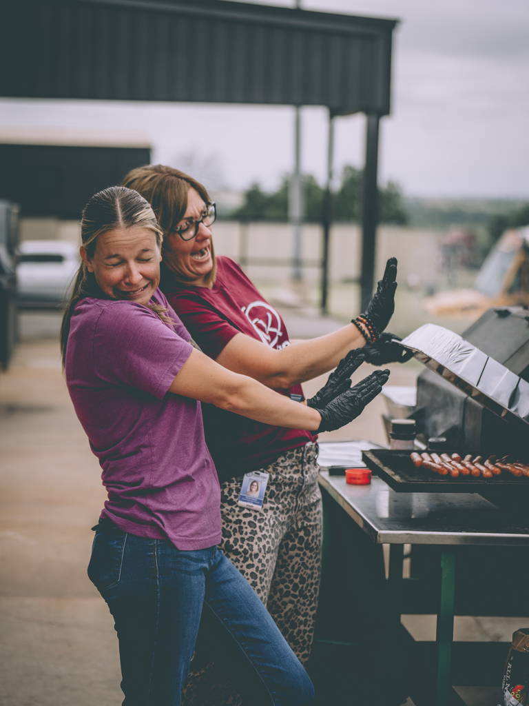 CKTC employees Cassi Hendricks, JoLisa Knauss, and Mike Newell grilled up delicious hamburgers and hot dogs for today's employee cookout. Thank you for your hard work and dedication!