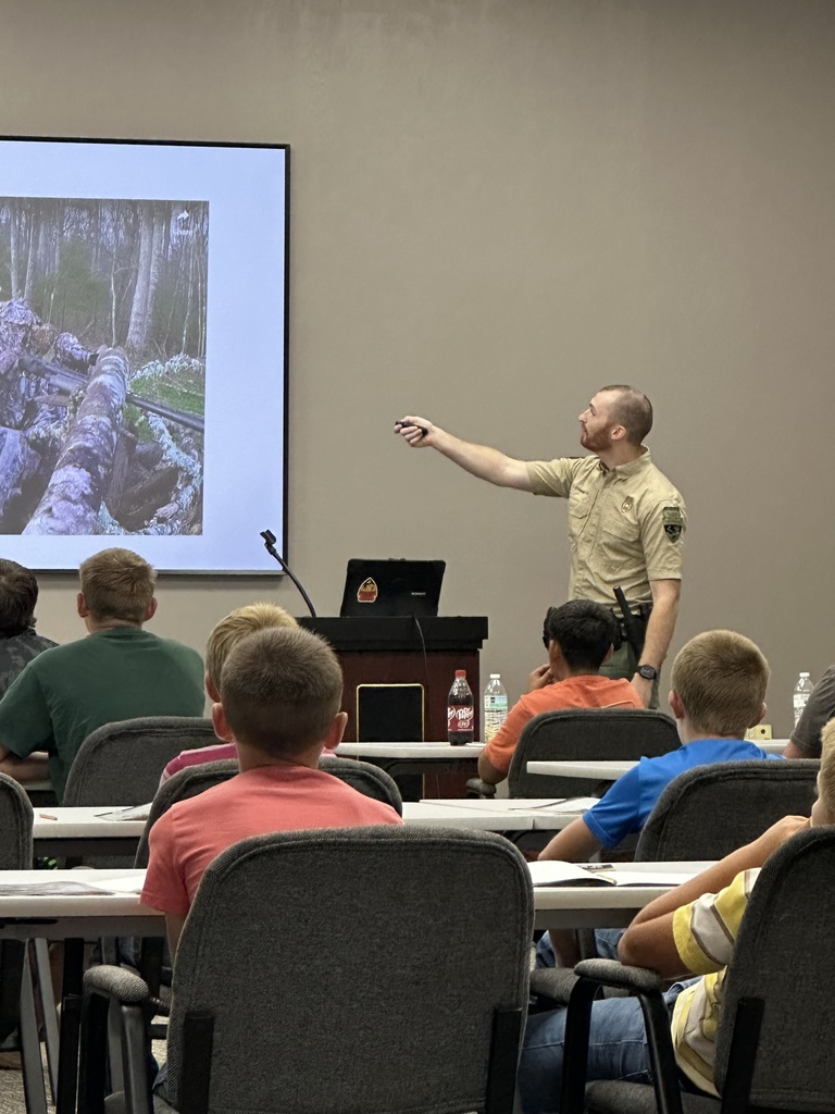 Caddo Kiowa Technology Center recently hosted a hunter safety class with local game warden Justin Cornet on Saturday, August 23, 2025. Cornet shared that it was the largest class he’s ever taught and expressed his excitement about the strong interest from the surrounding communities. A total of 24 students participated in the training.