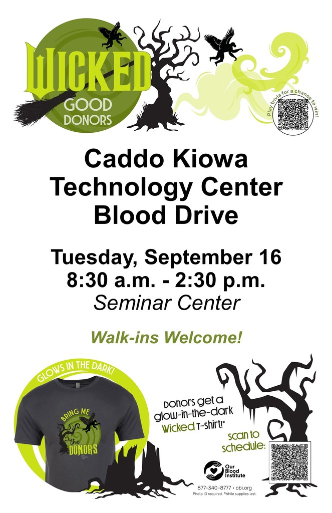 Blood Drive at CKTC on 9.16.25!