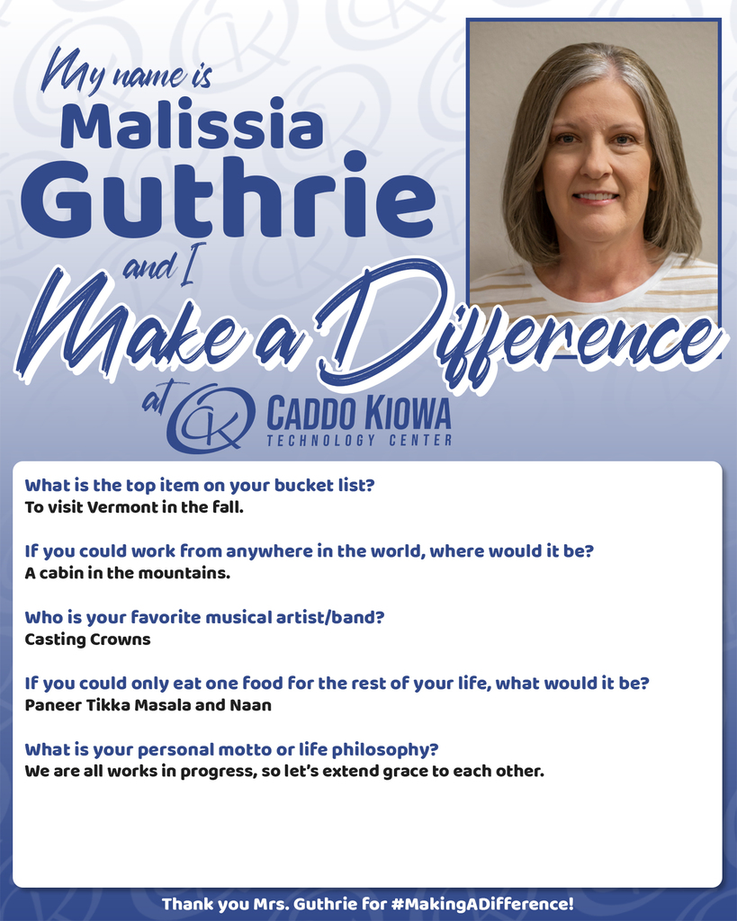 Malissia Guthrie is a #DifferenceMaker.