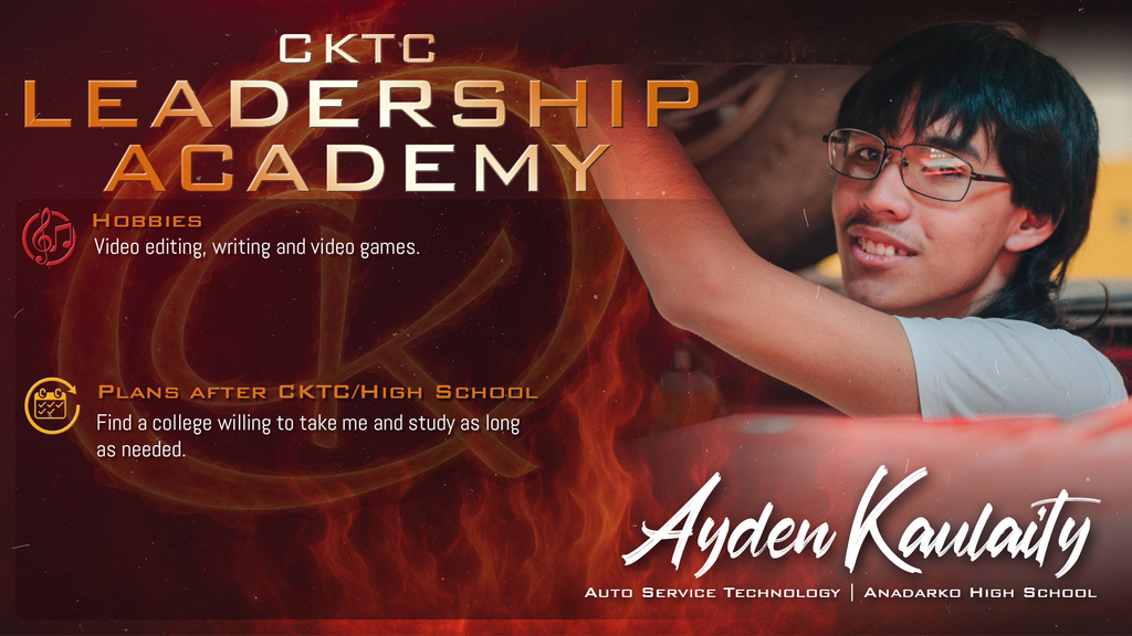 Ayden Kaulaity, CKTC Leadership Academy