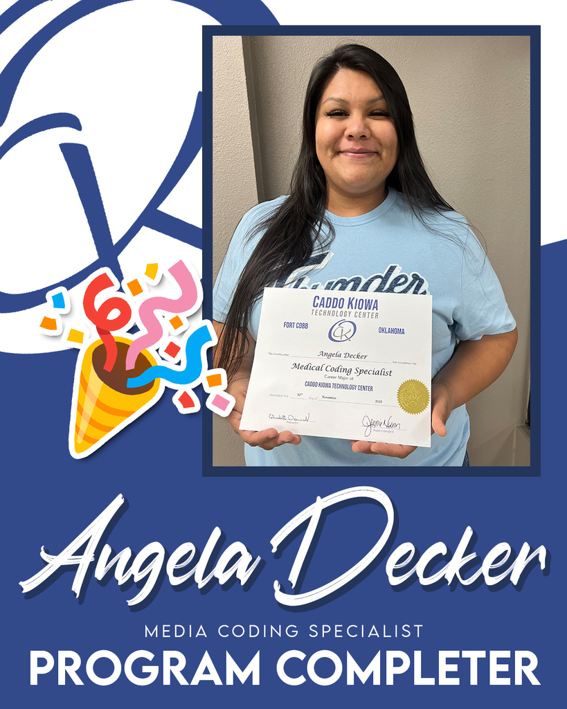 Angela Decker is a PROGRAM COMPLETER!