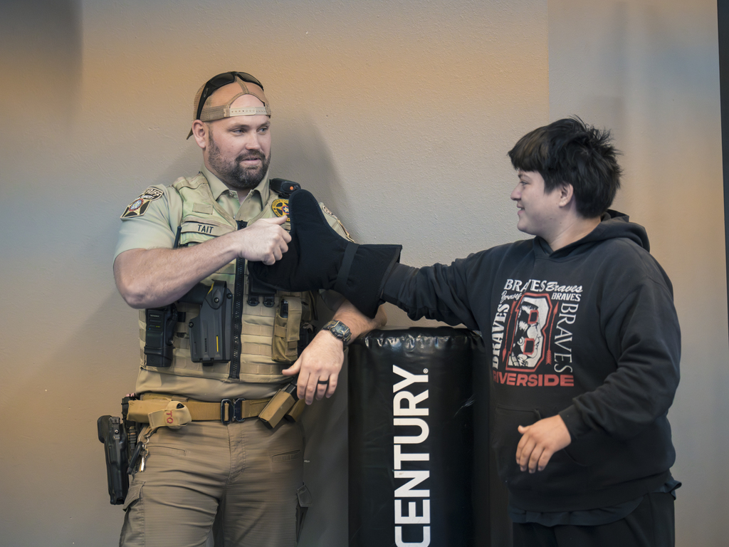 Proud moment at Caddo Kiowa Technology Center! Congrats to Jaylyn Littleghost, Adriana Cisneros, Abby Bowlin, and Baylee Jones on successfully completing their TASER 10 certification training! Their dedication to safety and skill shows the future of criminal justice is in good hands!