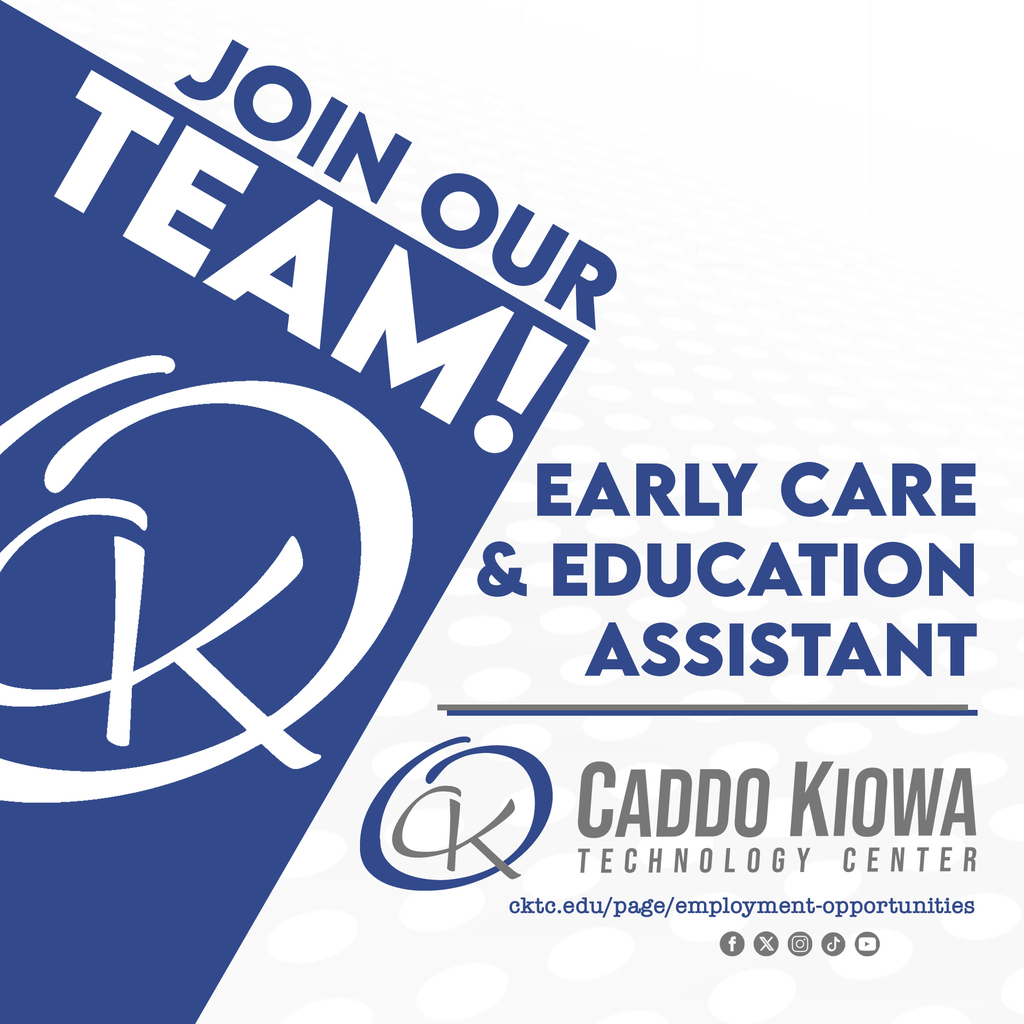 CKTC is currently looking for a Early Care and Education Assistant. To apply visit our employment opportunities page on our website at cktc.edu/page/employment-opportunities  #CKTC | #JoinOurTeam | #MakingADifference
