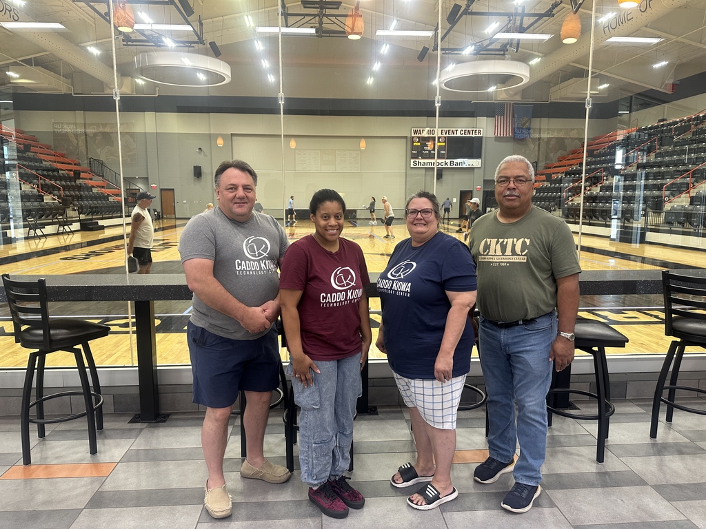 CKTC employees recently volunteer to assist at the Apache Band Booster Pickleball Tournament on July 11, 2026. 