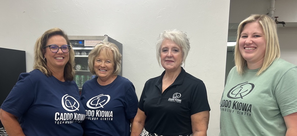 CKTC employees Tricia Pierce, Chalotte Oswald, Sonora White and Jenna Bruer recently volunteered to work at the County Fair in Anadarko. #CKTC #CaddoCounty #MakingADifference 
