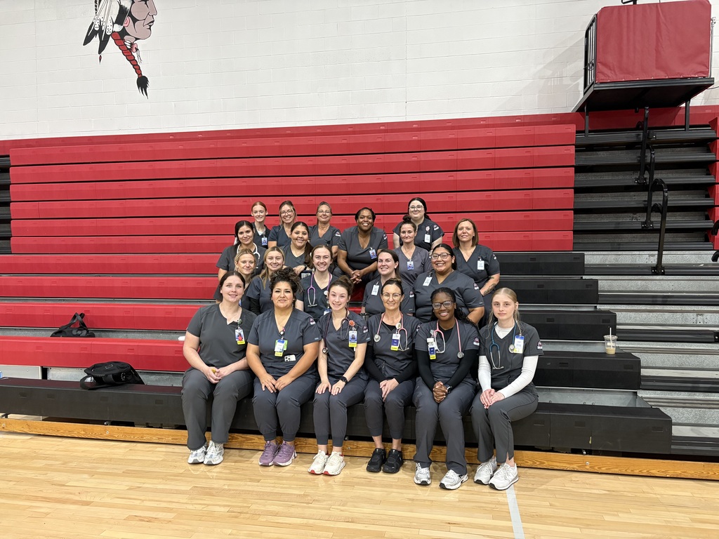 🩺💜 CKTC Practical Nursing students were out in the community today helping with Student Intake Day at Riverside Indian School!  Our students assisted with blood pressure checks, height and weight screenings, and Narcan training for more than 350 students in grades 4–12. 👏  It’s a great opportunity for our Practical Nursing students to gain valuable hands-on experience while making a difference in the community! 💉🩺  #CKTC #OkCareerTech #MakingADifference #PracticalNursing