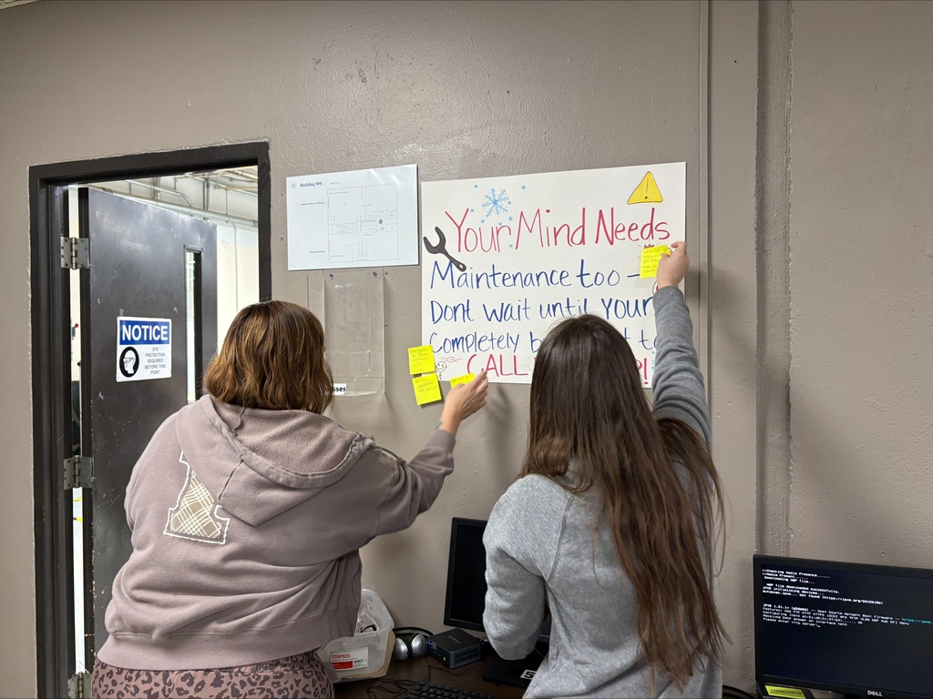 💚 Spreading awareness across campus!  CKTC Practical Nursing students recently created and posted Mental Health Awareness posters throughout campus, making sure every classroom received one. 🧠✨  We appreciate our PN students for taking the initiative to help promote mental health awareness, encourage important conversations, and remind everyone that mental well-being matters. 💚  #CKTC | #PracticalNursing | #MentalHealthAwareness | #MakingADifference