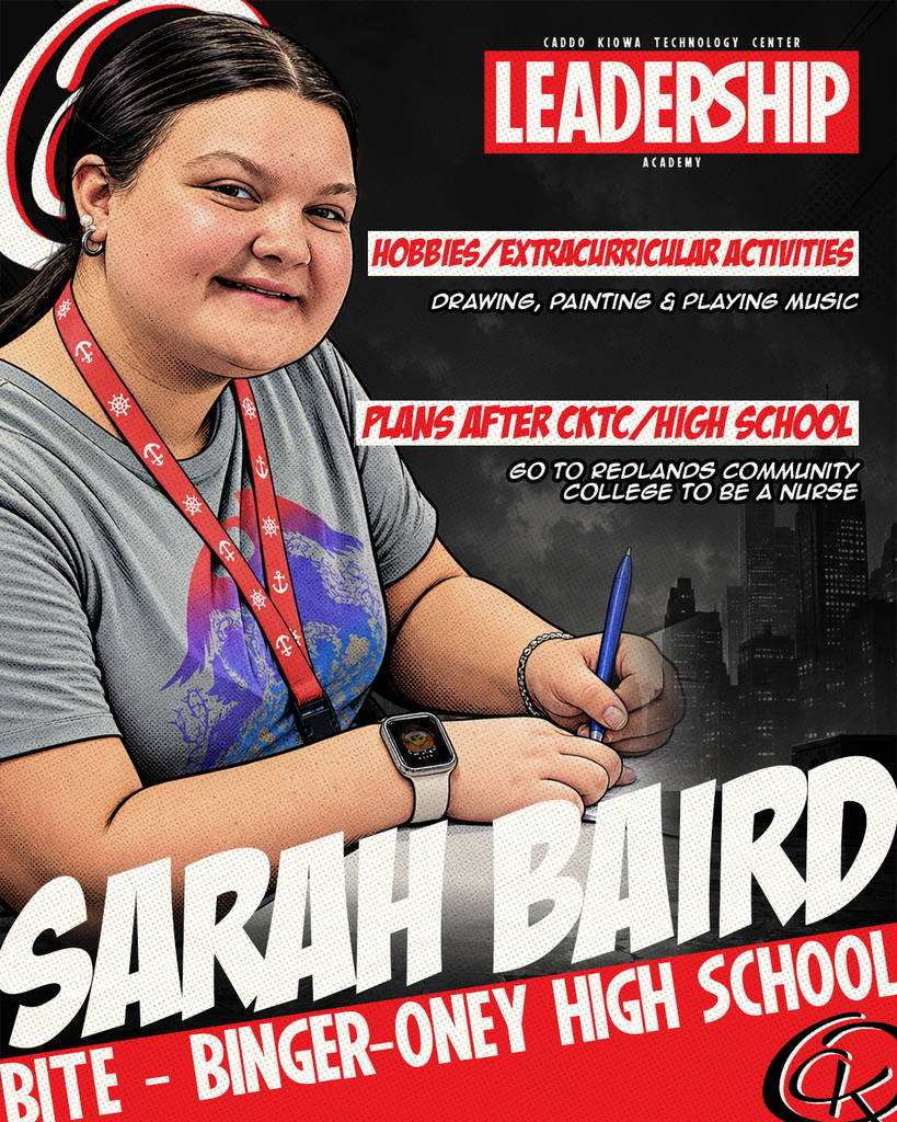 ⭐️CKTC LEADERSHIP ACADEMY⭐️ Sarah Baird is the BITE (PM) representative for the 2026-2027 CKTC Leadership Academy! #CKTC | #LeadershipAcademy | #BITE | #MakingADifference