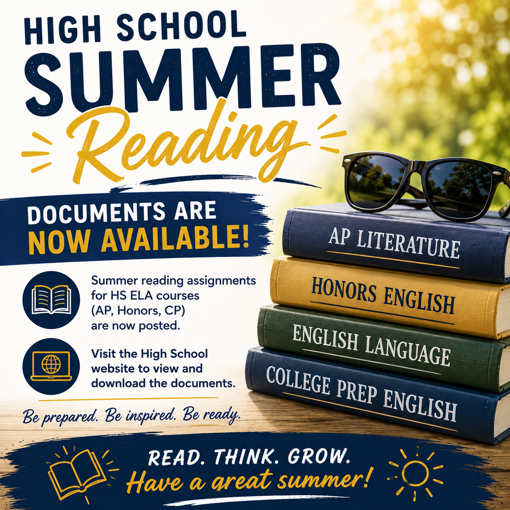 HS Summer Reading