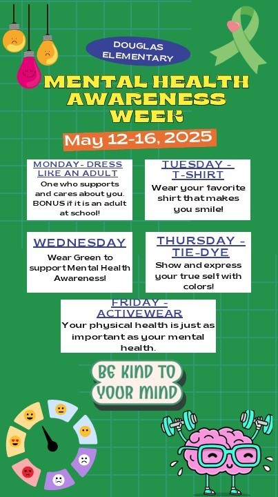 Mental Health Awareness Week Flyer