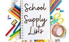supply list - 6th grade