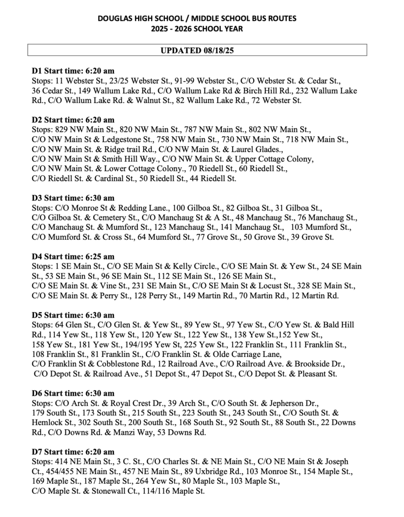 Bus Route