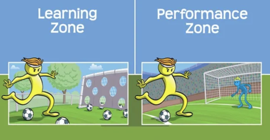 Learning vs. Performance Zone
