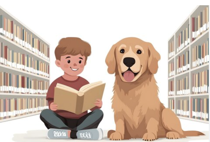 Read to a Dog at the Library