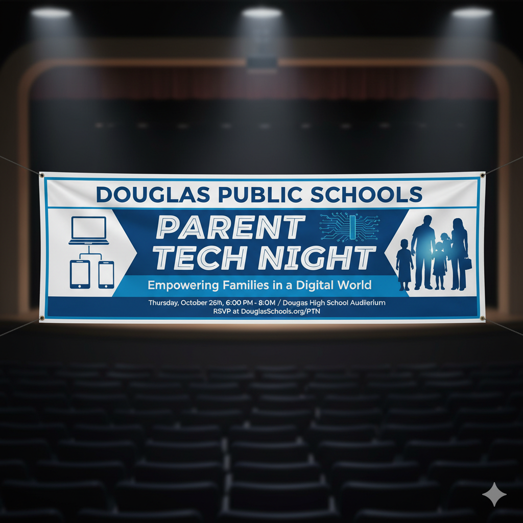 DPS Parent Tech Night Banner