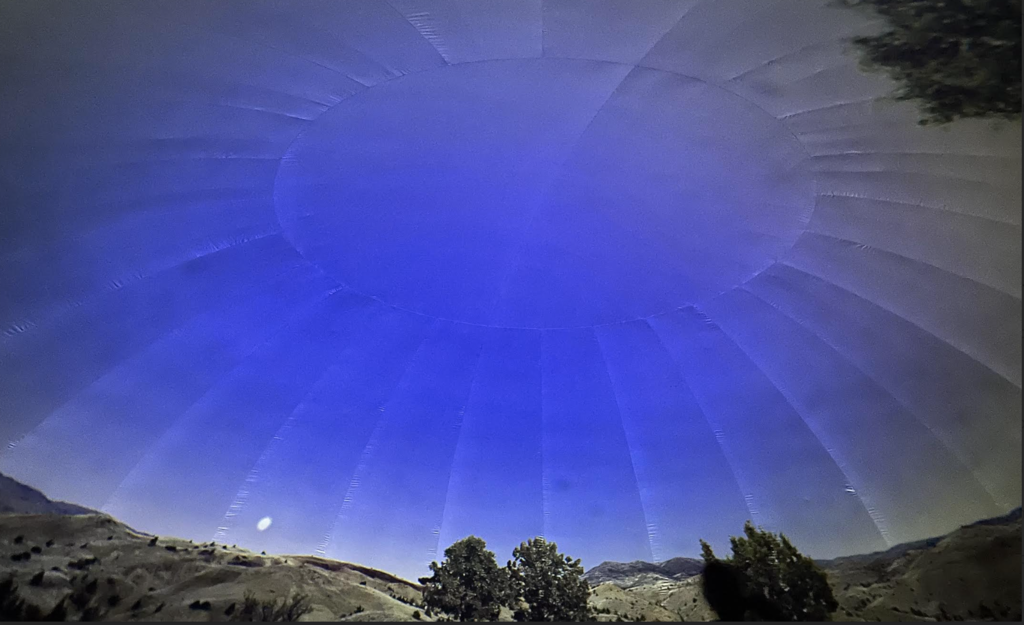 And the view from inside the dome was amazing!