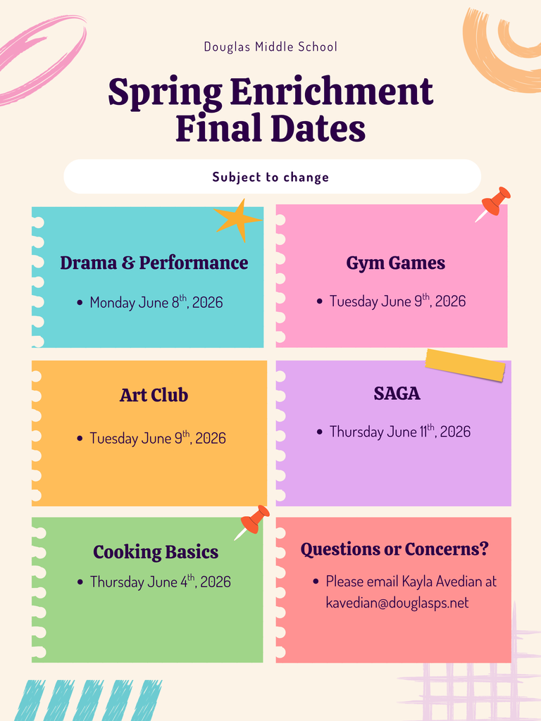 Final Dates