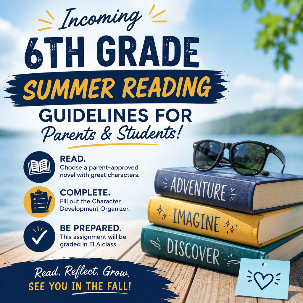 6th grade summer reading guidelines