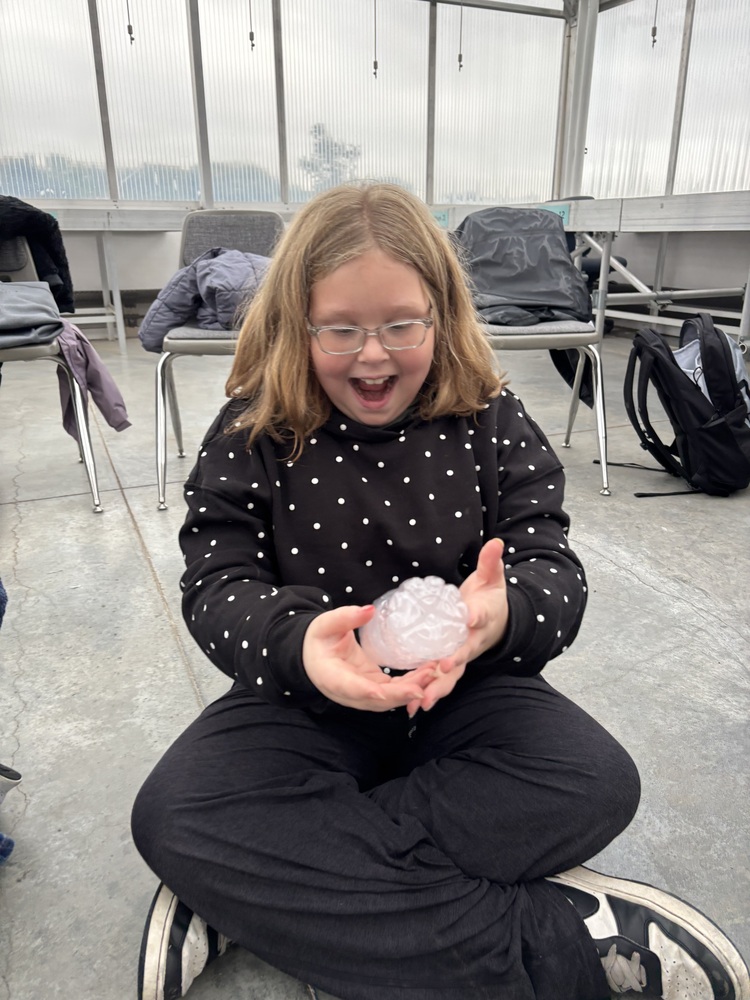Cleveland student at the Prairie Wetlands