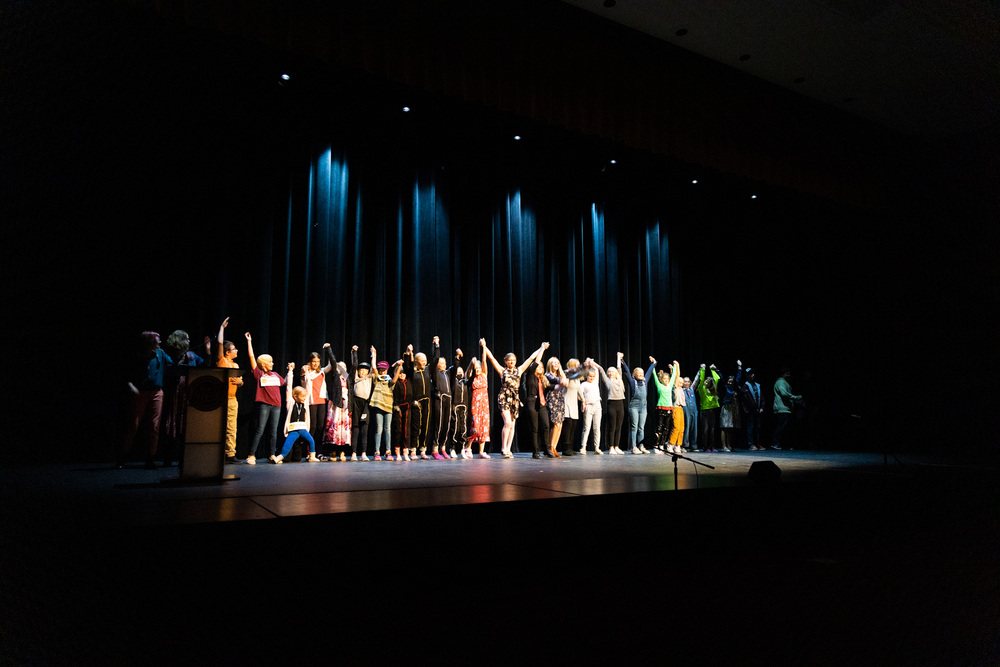 Variety show cast photo