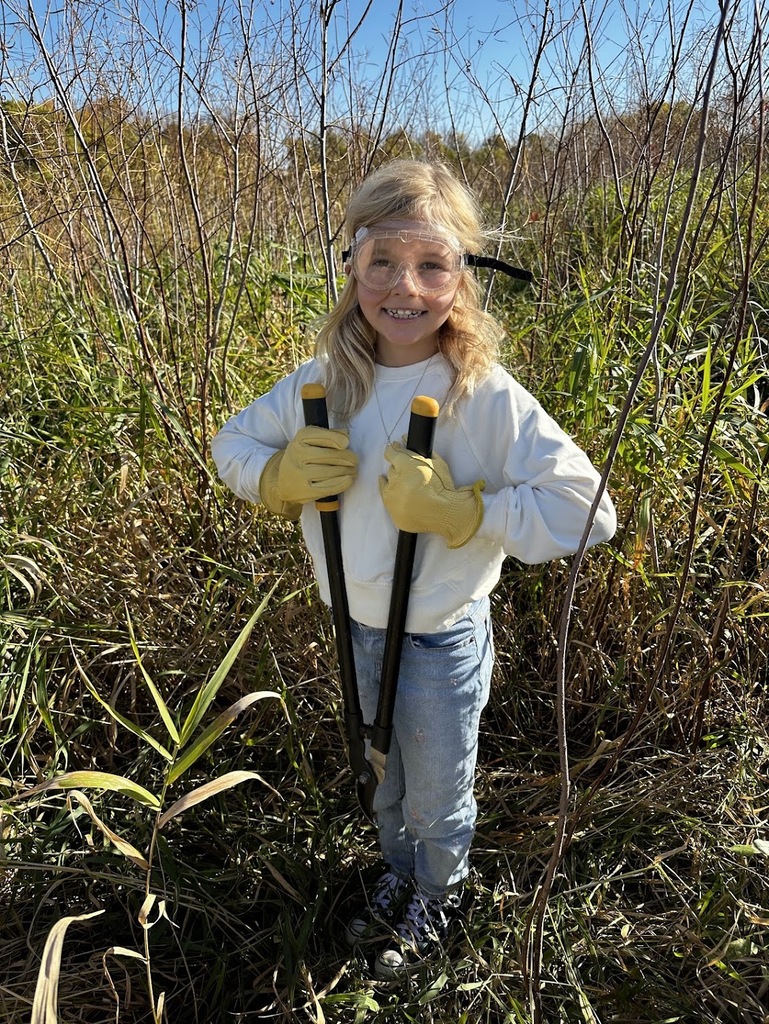 Prairie students remove willows