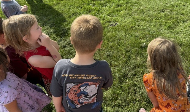 Students outside