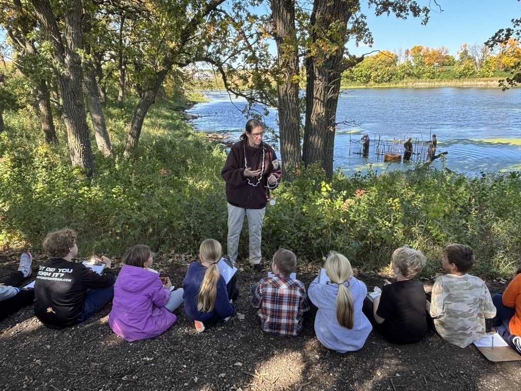 Prairie Science Class students band ducks