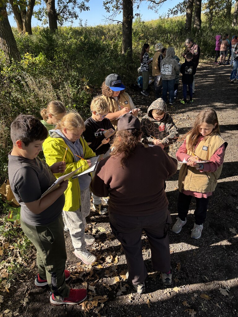 Prairie Science Class students band ducks