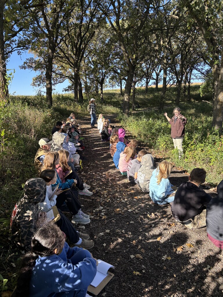 Prairie Science Class students band ducks