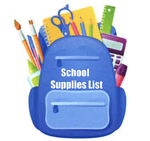 School Supplies Backpack Image