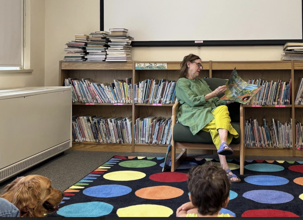Reading with Kelly & Marley!