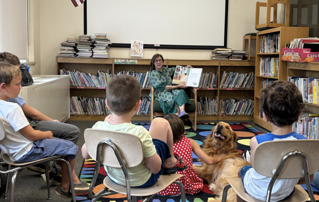 Reading with Kelly & Marley!