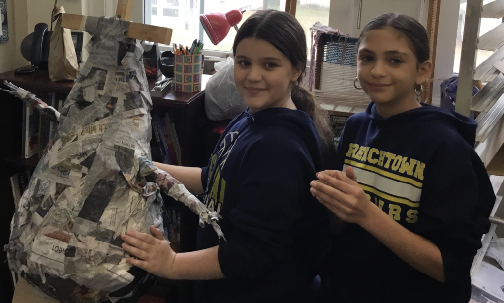 Scarecrows with Ms. Hurley! 