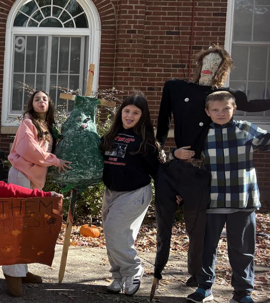 Scarecrows with Ms. Hurley! 