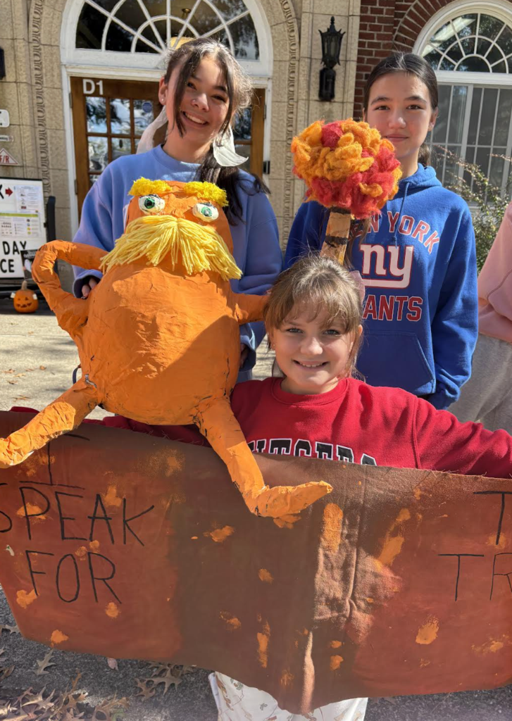 Scarecrows with Ms. Hurley! 