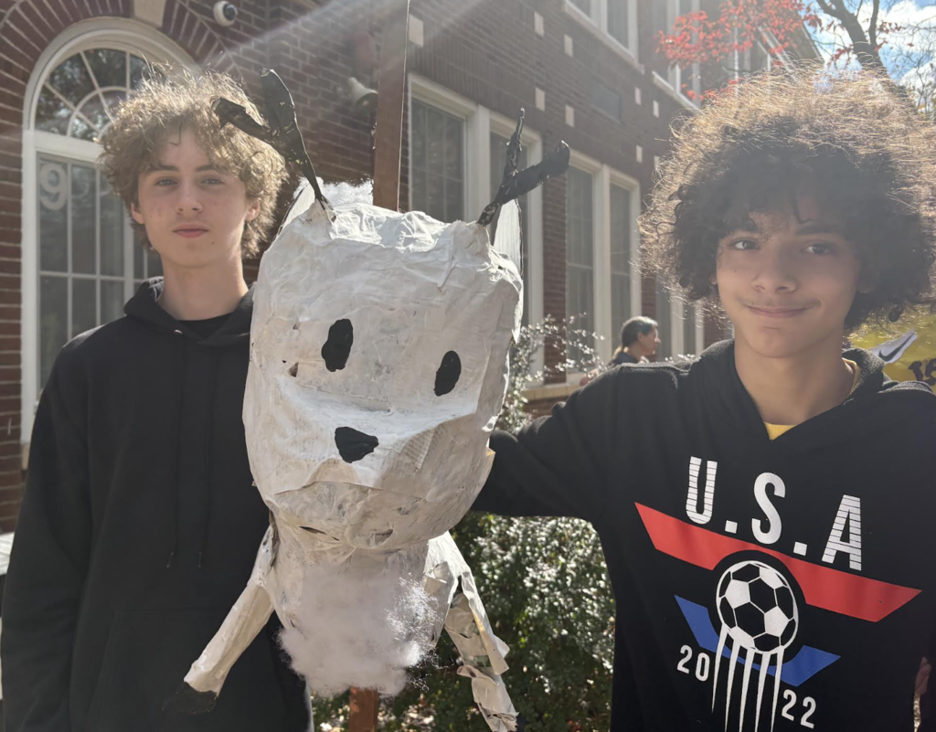 Scarecrows with Ms. Hurley! 