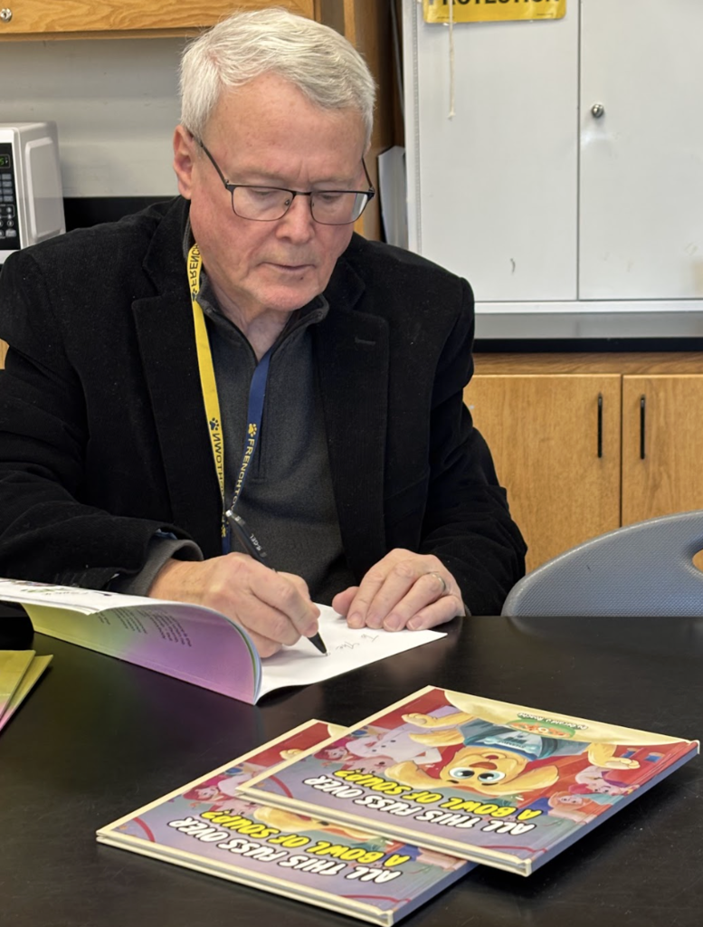 Children's Author Gerald Roache at FES! 