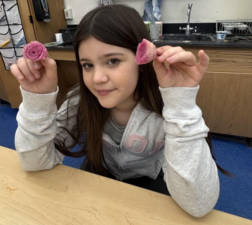 FES radishes on display at ArtYard! 