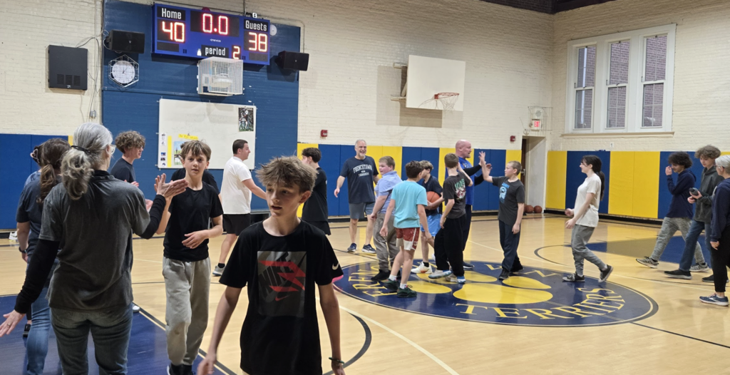 A lesson in sportsmanship! 