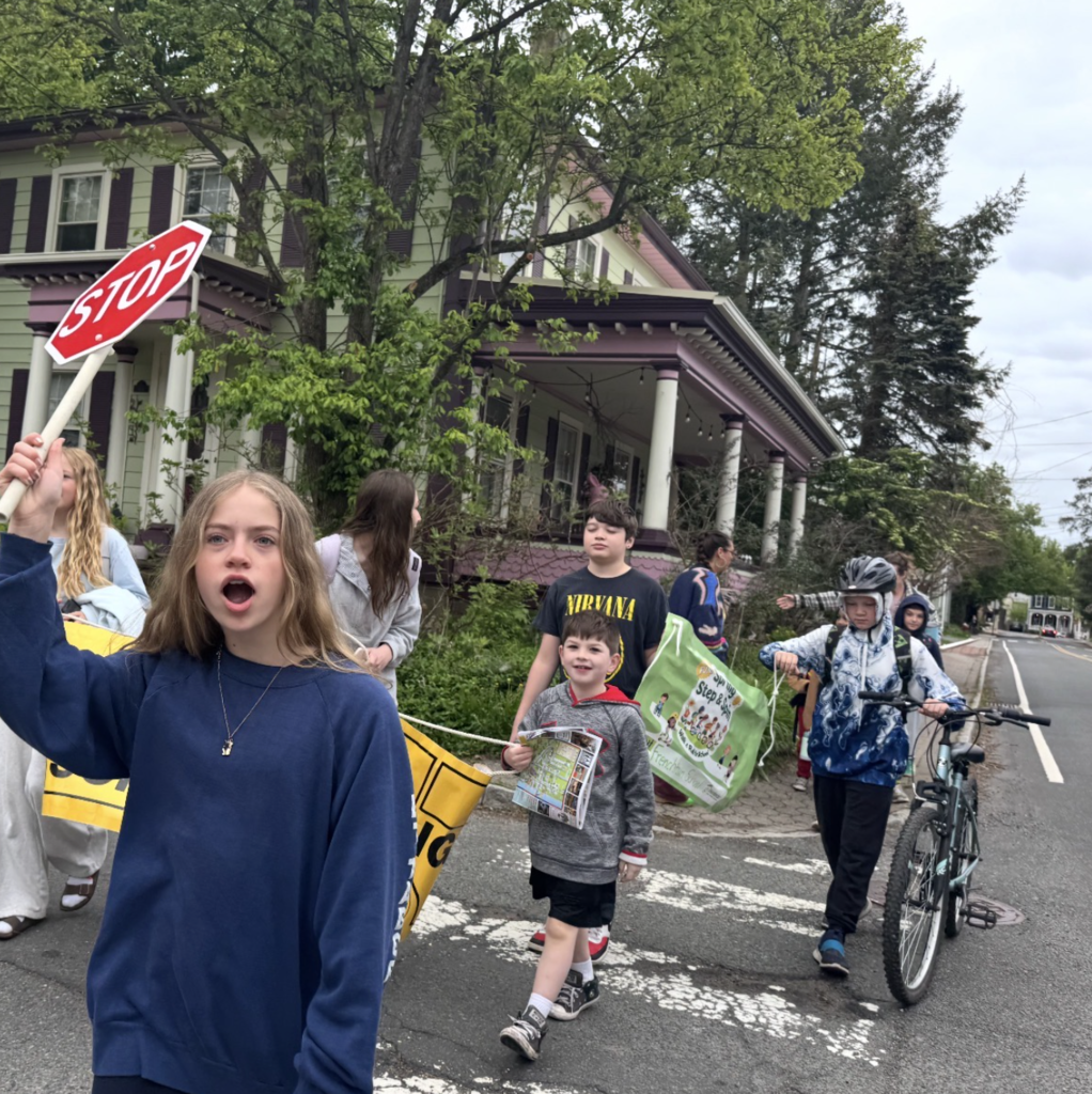 Walking school bus! 
